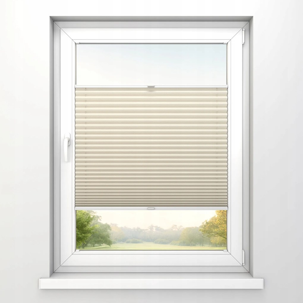 Pliszírozott redőny 90x120 méretre Sötétítő Kétfunkciós redőny