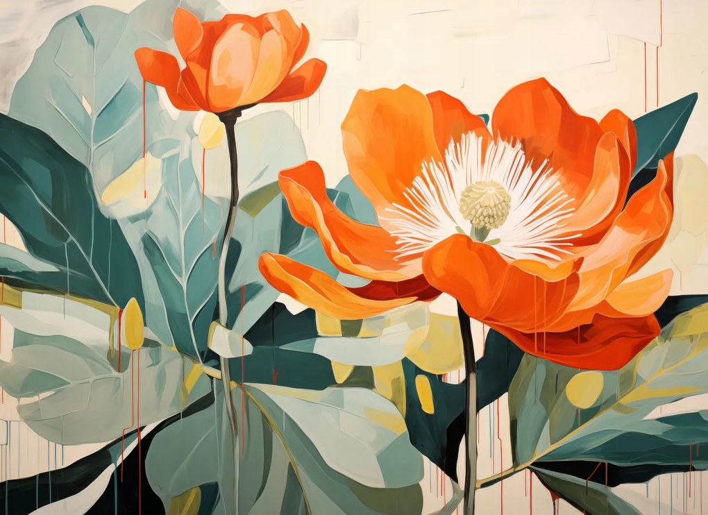 Poszter 55x40cm Élő tájkép