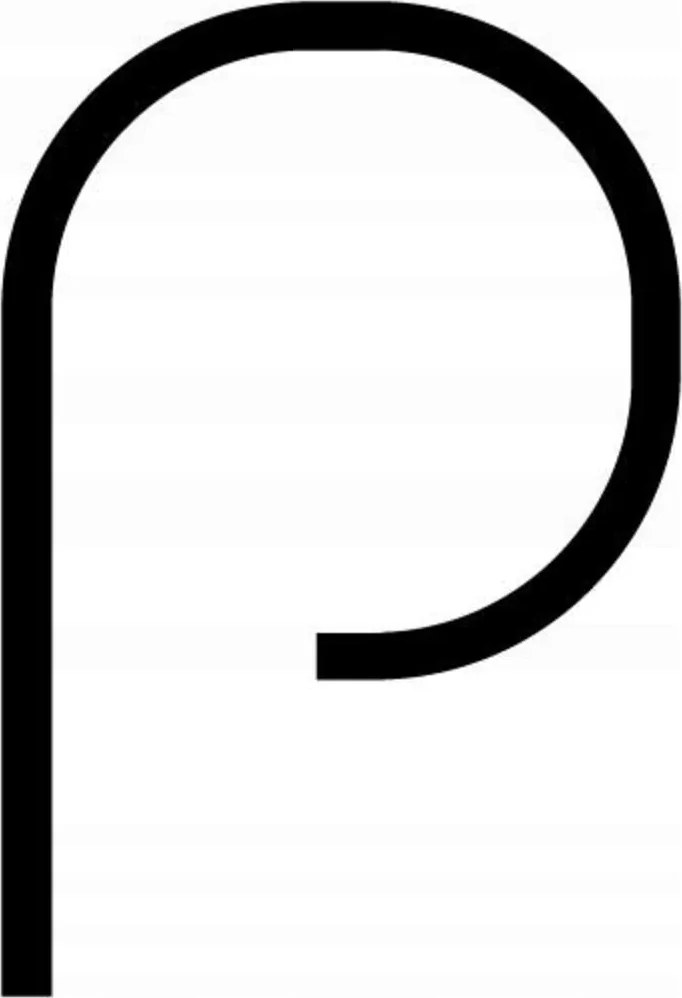 Artemide Alphabet of Light fehér lámpa, 23W, 3000K, fehér, 950x650 mm