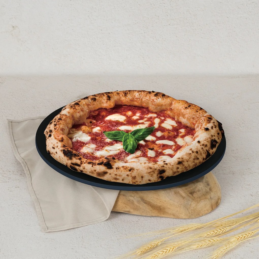 BerlingerHaus tapadásmentes pizzasütő forma 36 cm matt kék