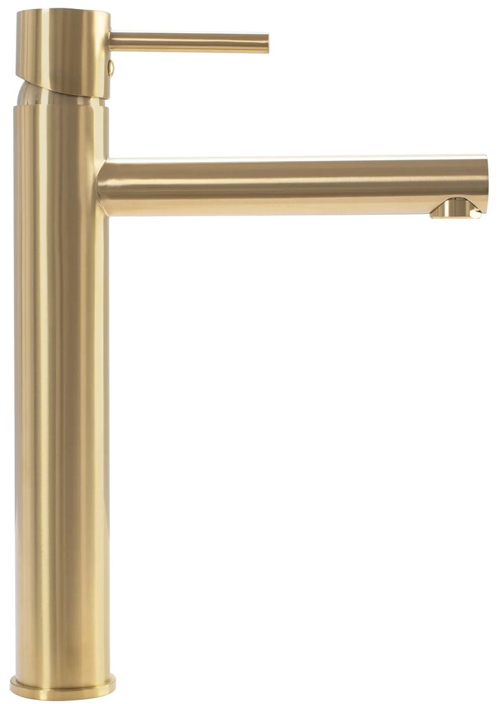Fürdőszobai csaptelep Rea Tess Brush Gold High