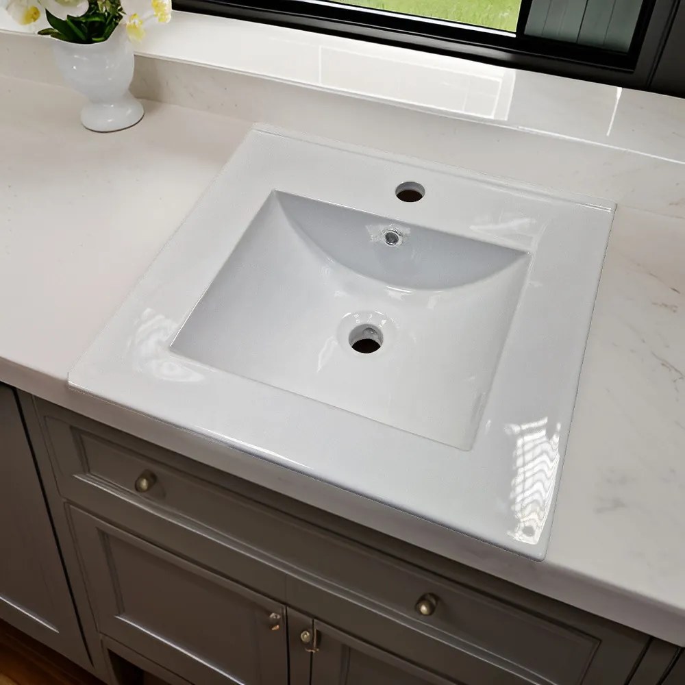 Lava beépíthető mosdó 52 x 46 cm
