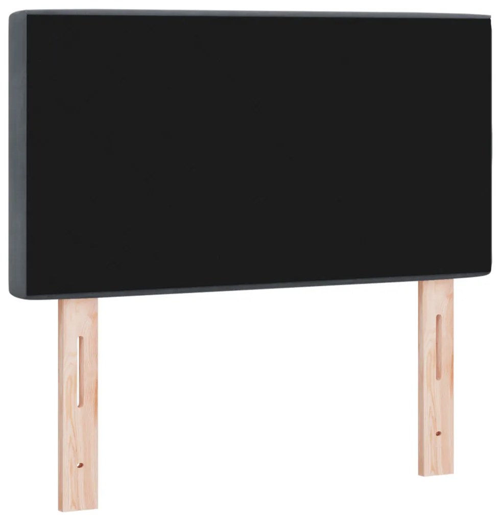 LED Fejtámla LED -es lámpákkal Argyle Sötétszürke 80 cm Bársony