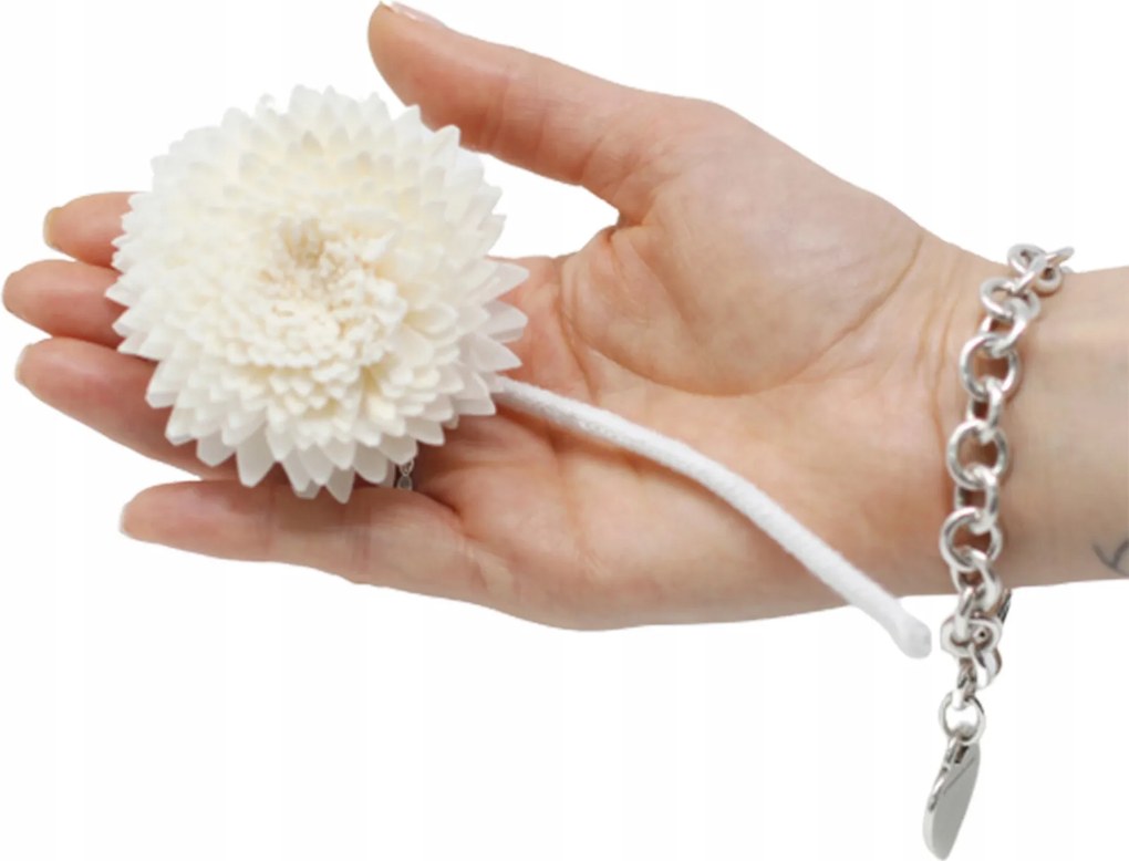 Pálcika diffúzor virág nagy szegfű zsinóron N01