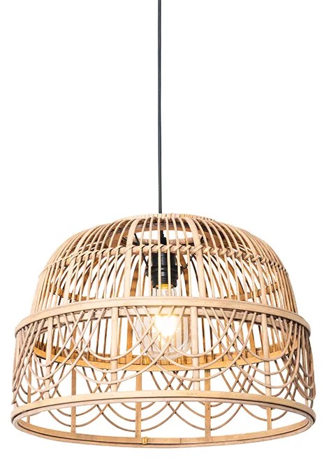 Keleti függőlámpa rattanból 49 cm - Michelle