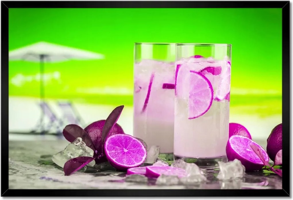 Poszterek keretben 60x40 Rumos ital a trópusokon