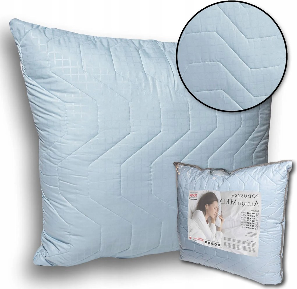 Vastag Antiallergén Alvópárna Kék Egész Évben Használható 70x80cm