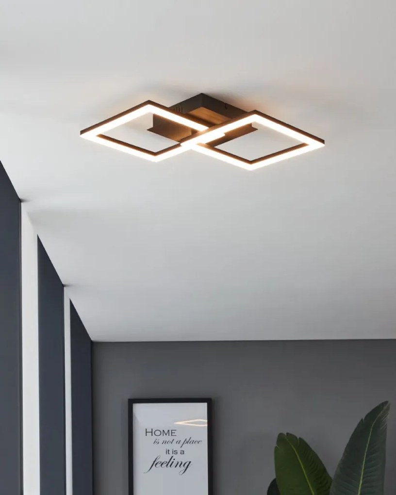EGLO 900316 PARANDAY-Z Modern LED Mennyezeti Lámpa Fehér, Fekete LED IP20