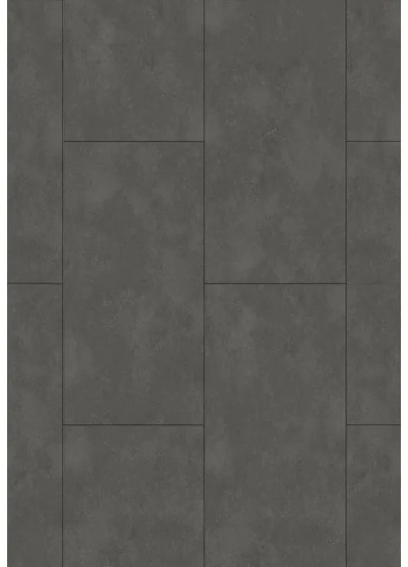 Mexen Steel Black vinil panel minta 610 x 305 mm SPC 6,5 mm, IXPE 1,5 mm alátét, 4 V-fuga, Kő - F1148-S