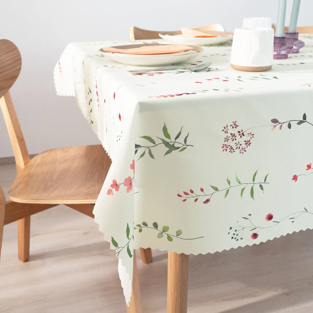 Goldea teflonos asztalterítő - mezei virágok 140 x 220 cm