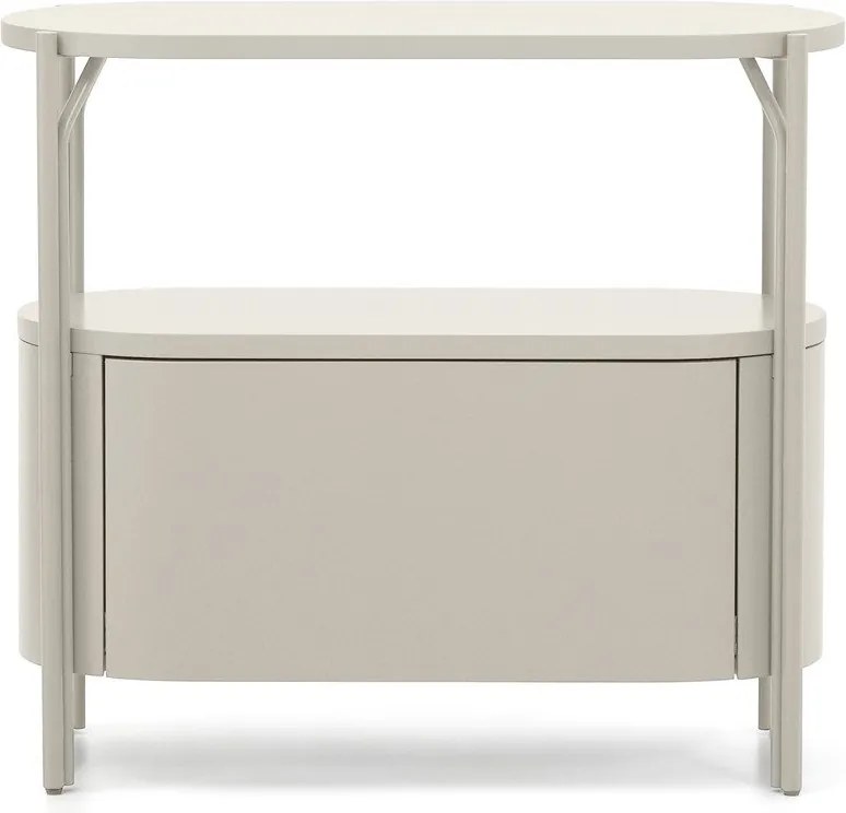 Fehér mosdó alatti szekrény 90x81 cm Arely – Kave Home