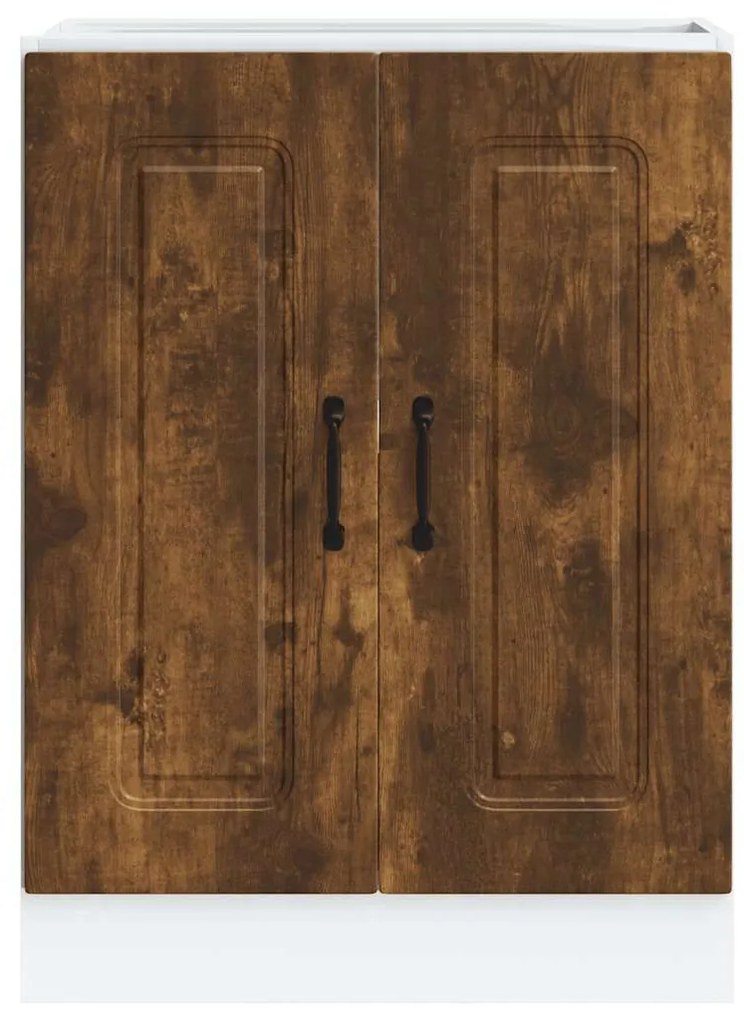 Mosogató aljzat szekrény Kalmar füstölt tölgy 60x46x81,5 cm