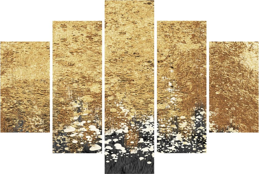 Kép - Arany szerkezet N⁰3 (150x105 cm)