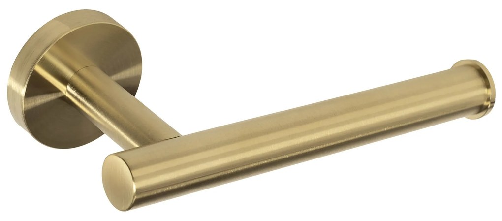 Falra szerelhető wc papír tartó Brush Gold 322231