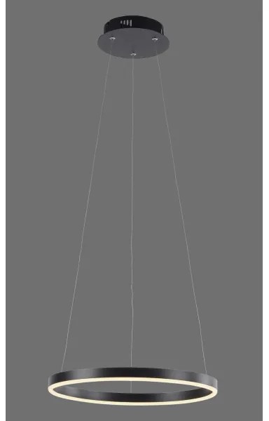 Leuchten Direkt 15393-13-LED RITUS LED/20W/230V fekete dimmelhető függeszték