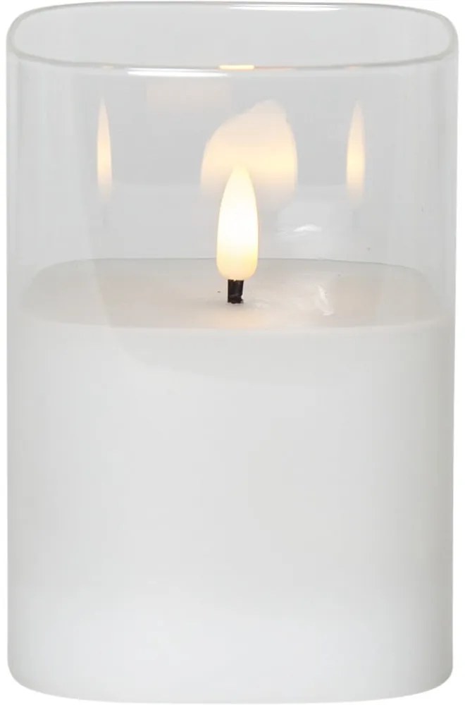 Elemmel működő LED gyertya (magasság 12,5 cm) Flamme – Star Trading