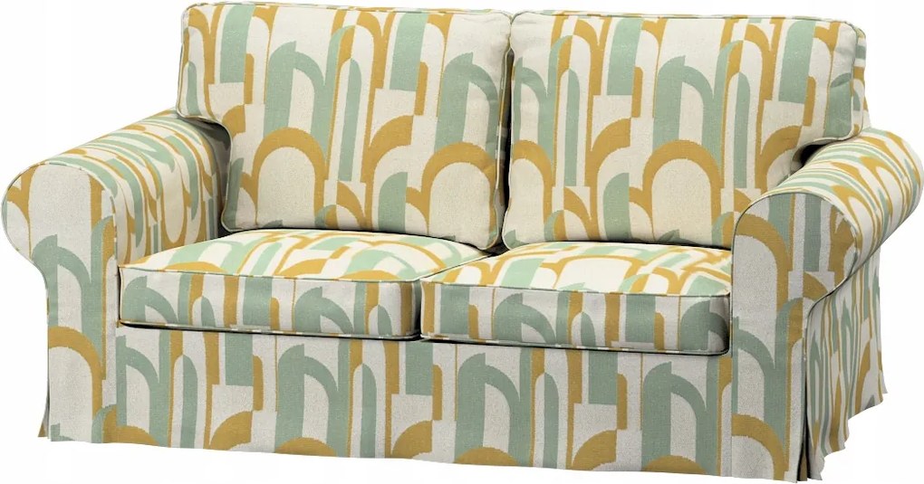 Ektorp 2 személyes kanapé huzat, összecsukható, Ikea narancssárga