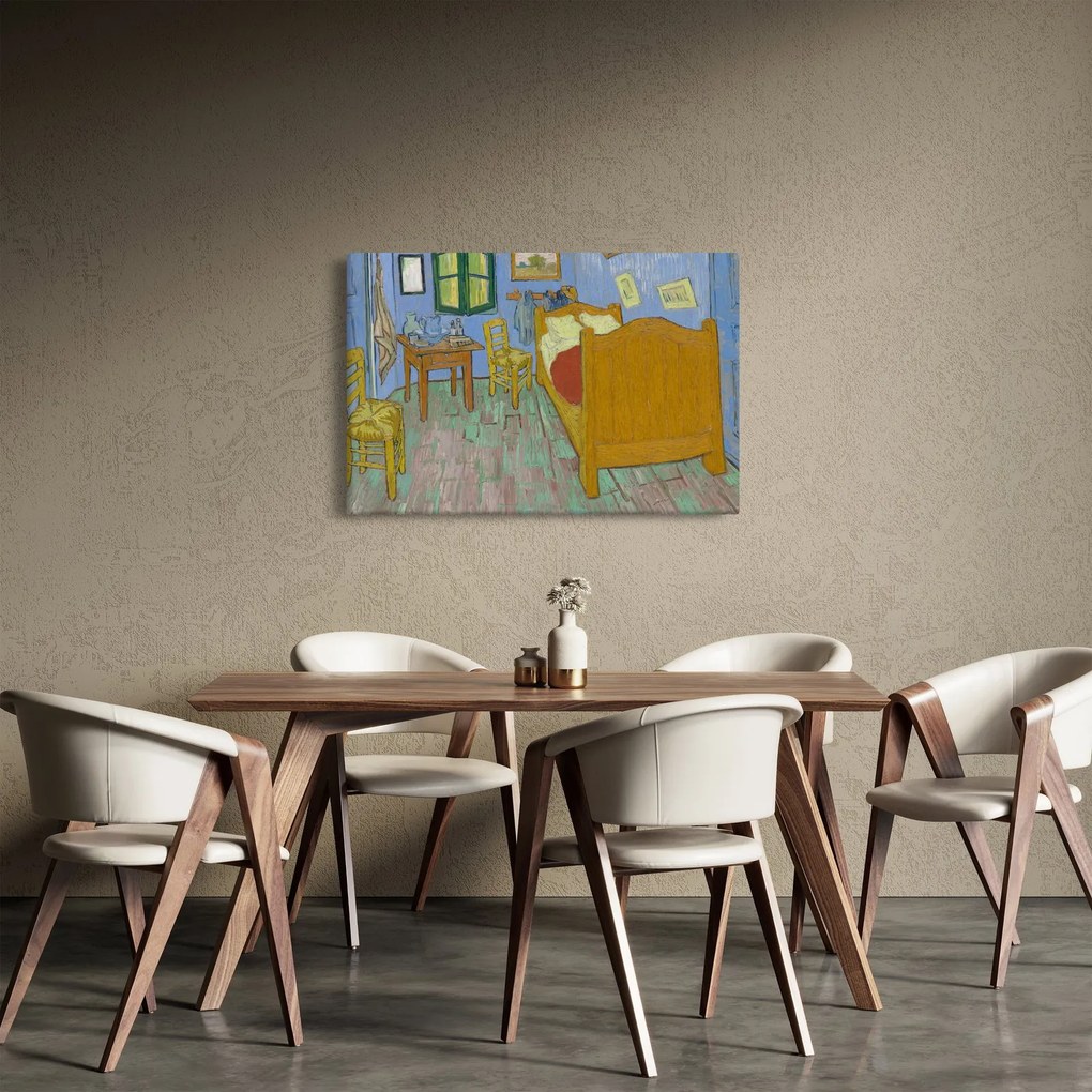 Kép - Vincent van Gogh, The Bedroom, reprodukciók (90x60 cm)
