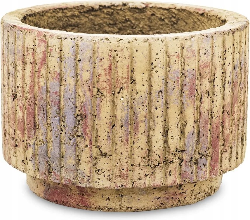 Virágtartó Bézs 11x16cm Cementkötésű