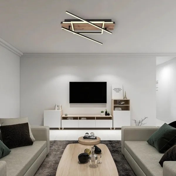 Globo 67299D3 - LED mennyezeti lámpatest COLLI LED/40W/230V bézs/fekete