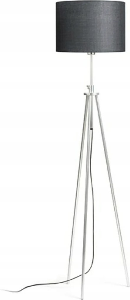 Rendl Gardette állólámpa, fekete, állítható magasságú, E27, 42W