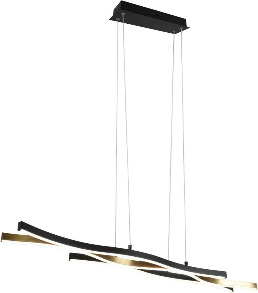 TRIO 341210308 BLAZE Modern Led Függesztett Lámpa Arany LED IP20