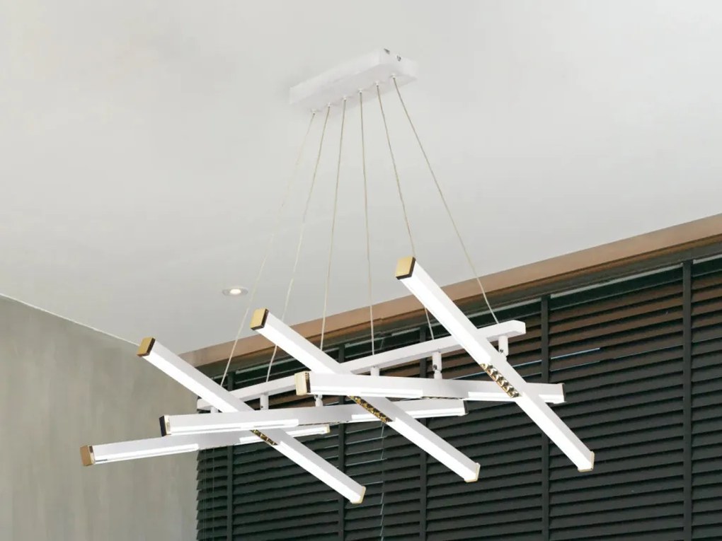 NEDES J7310-W Modern Led Függesztett Lámpa IP20