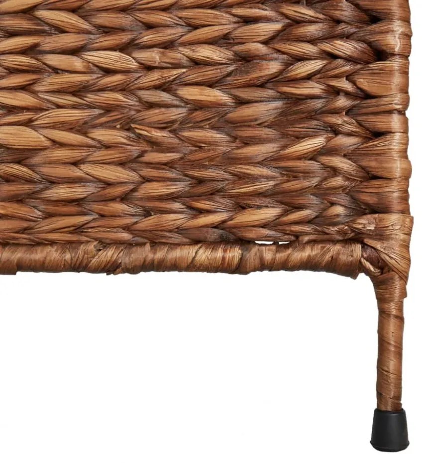 barna 5 paneles vízijácint térelválasztó 205x180 cm