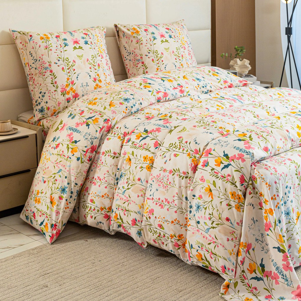 Mikroszálas ágyneműhuzat MILLEFLEUR színes Ágyneműhuzat mérete: 70 x 90 cm | 140 x 200 cm