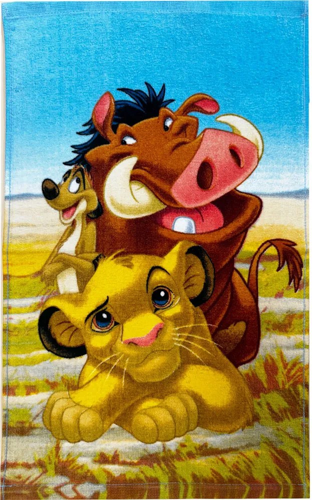 Disney Az Oroszlánkirály Pride Lands Trio kéztörlő, arctörlő, törölköző 30x50 cm