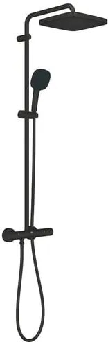 Grohe Vitalio Comfort zuhanyrendszer termosztatikus csapteleppel fekete matt 266962431 G266962431