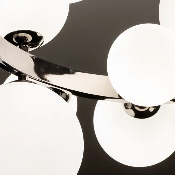 Brilagi - LED kábeles csillár MILLA 15xG9/3W/230V fekete króm/fehér