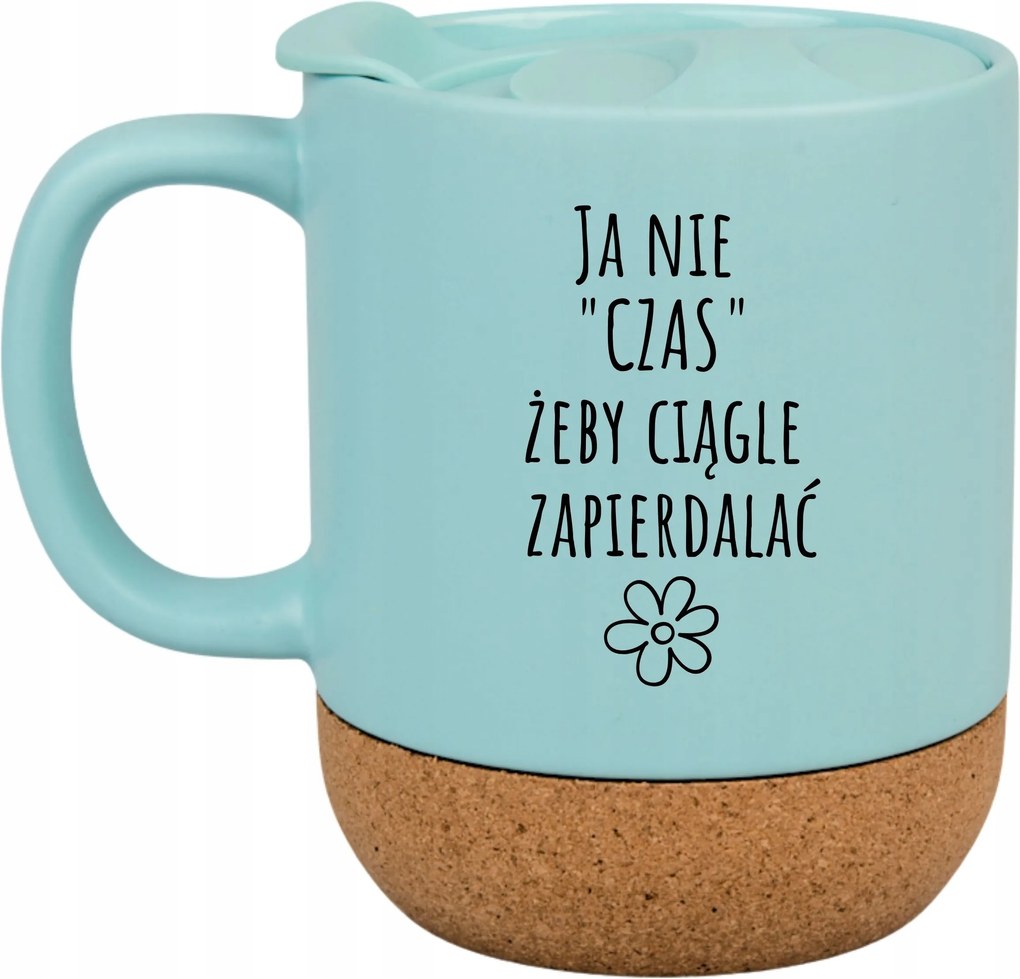 Kék Bögre Parafa Vicces Ajándék Én Nem Időm