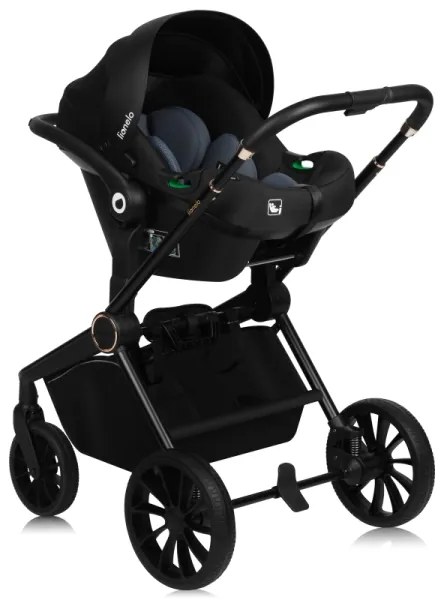 Lionelo - 3 az 1-ben kombinált babakocsi MIKA PLUS Beige Sand