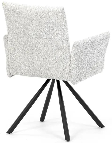 Krém Bouclé Étkezőszék. DCH-W1117 CRM2