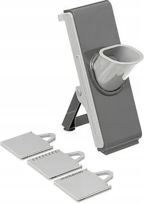 Zöldségszeletelő/ mandolin, szürke