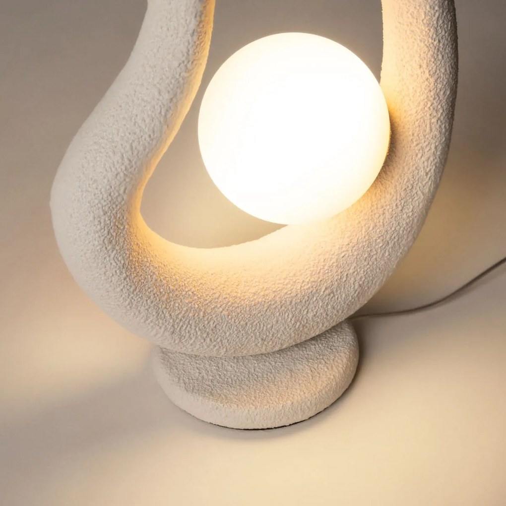 Maytoni modern asztali lámpa opus fehér mymod380tl-01w