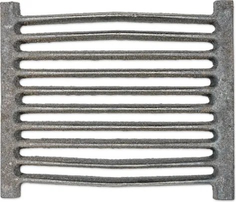 Konyhai rács karos 24 x 20 cm öntöttvas kazán kályha kandallóhoz