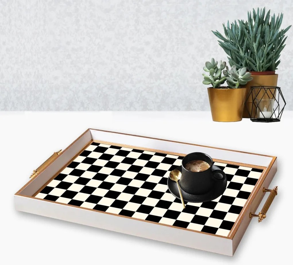 Üveg tálca, 38×24 cm – TPB9766