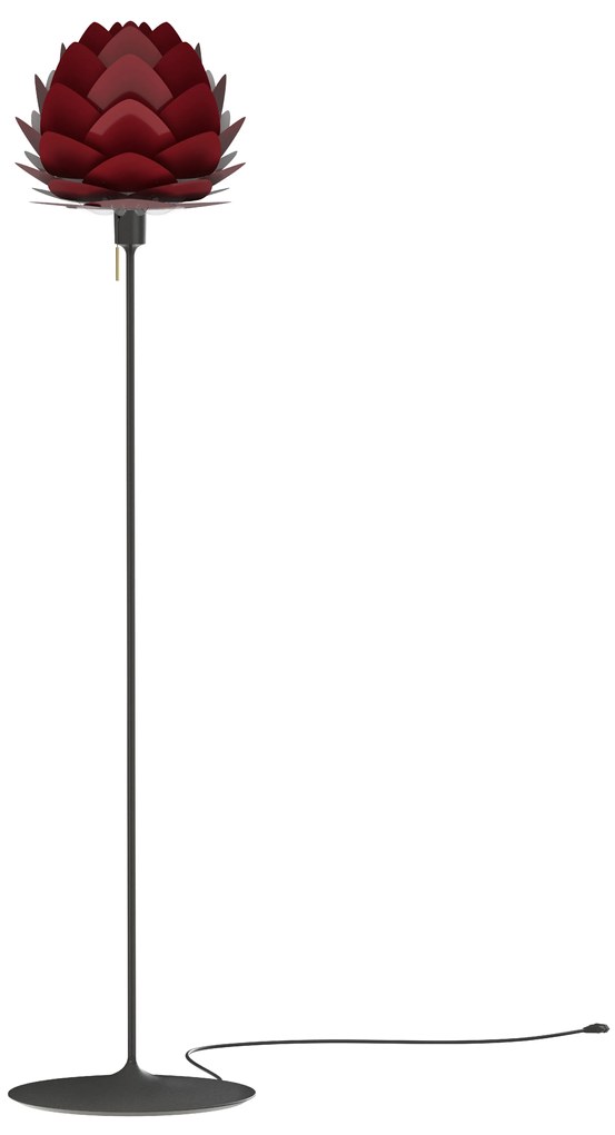 Lámpaállvány Champagne floor stand fekete, magasság 140 cm - UMAGE