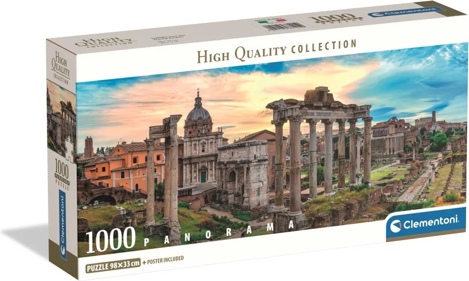 Róma The Eternal Empire 1000 db-os panoráma puzzle Clementoni