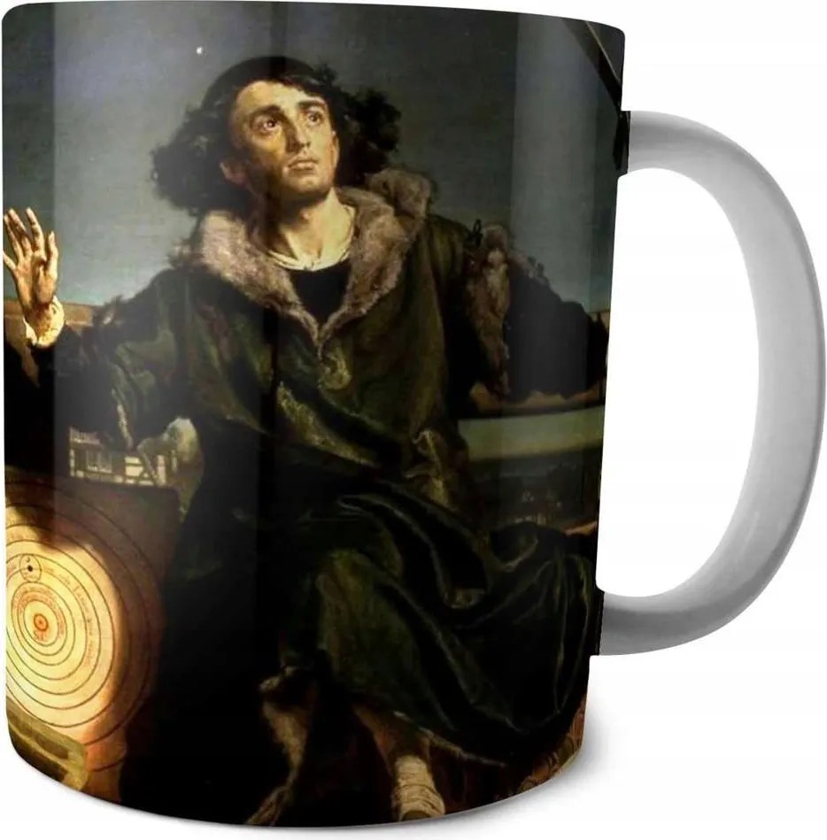Kopernikusz csillagász bögre, avagy beszélgetés Istennel Jan Matejko