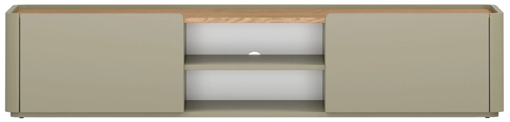 Elivo TV-szekrény 170 cm fiókkal - eukaliptusz / baltic dune tölgy