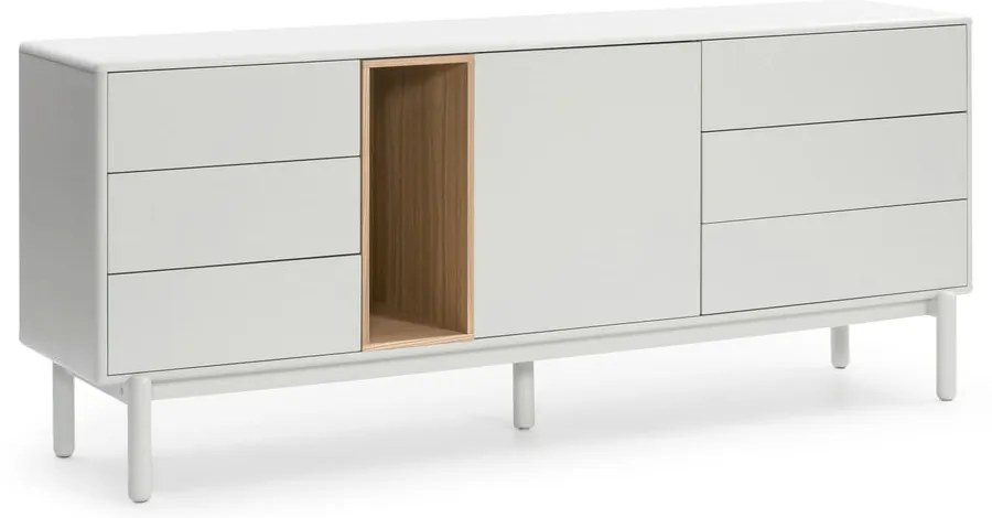 Krémszínű komód 180x76x40 cm Corvo – Teulat