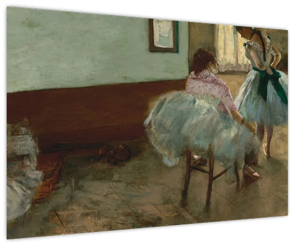 Kép - Edgar Degas, The Dance Lesson, reprodukciók (90x60 cm)