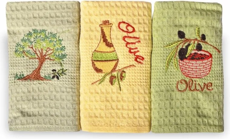 EMI Oliva mintás gofri nyomatú konyharuha