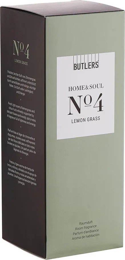 HOME & SOUL szobaillatosító No. 4, Lemongrass 110 ml