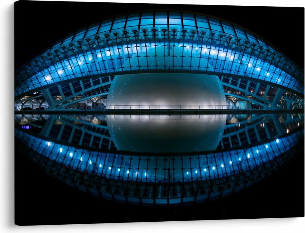 Egy kép a futballstadionról (70x50 cm)