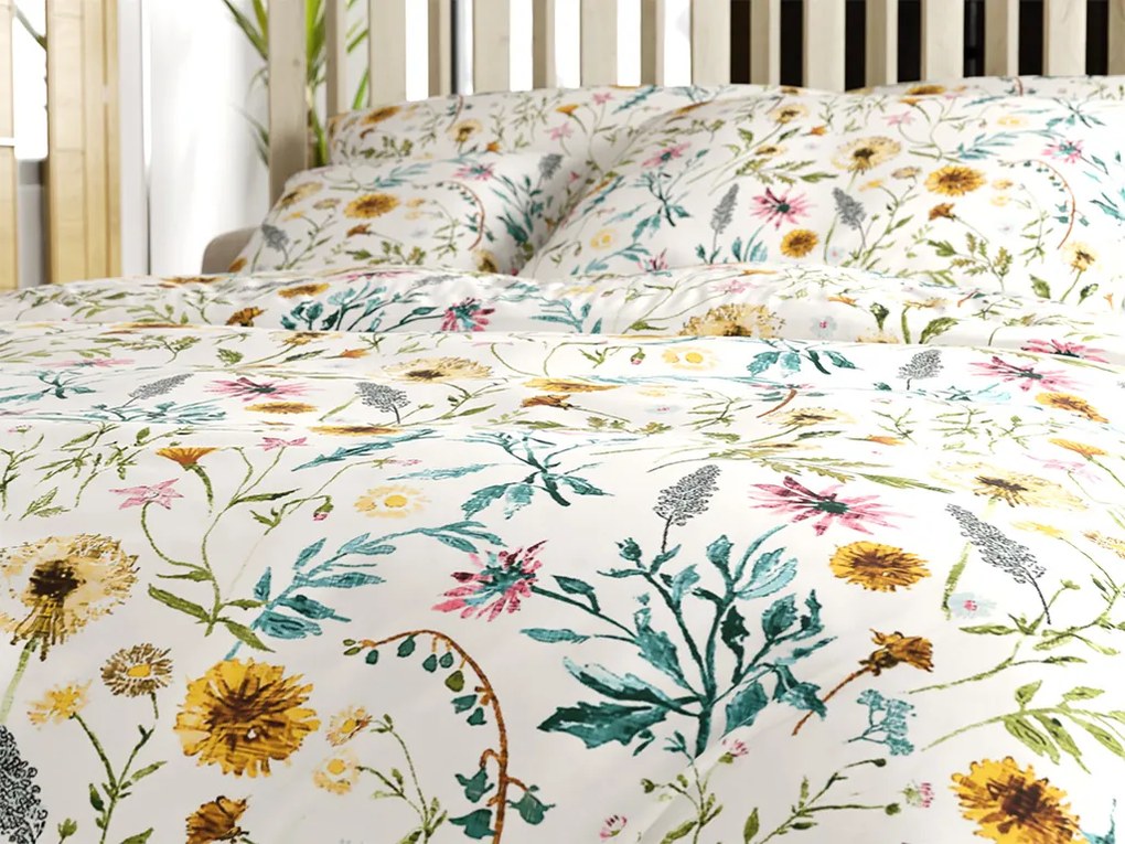 Pamut ágyneműhuzat MEADOW CHARM színes Ágyneműhuzat mérete: 2 db 70 x 90 cm | 200 x 220 cm
