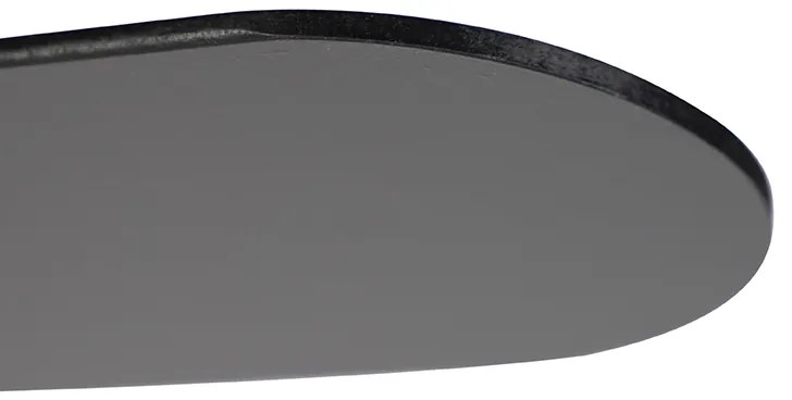 Fekete mennyezeti ventilátor távirányítóval - Fanattic